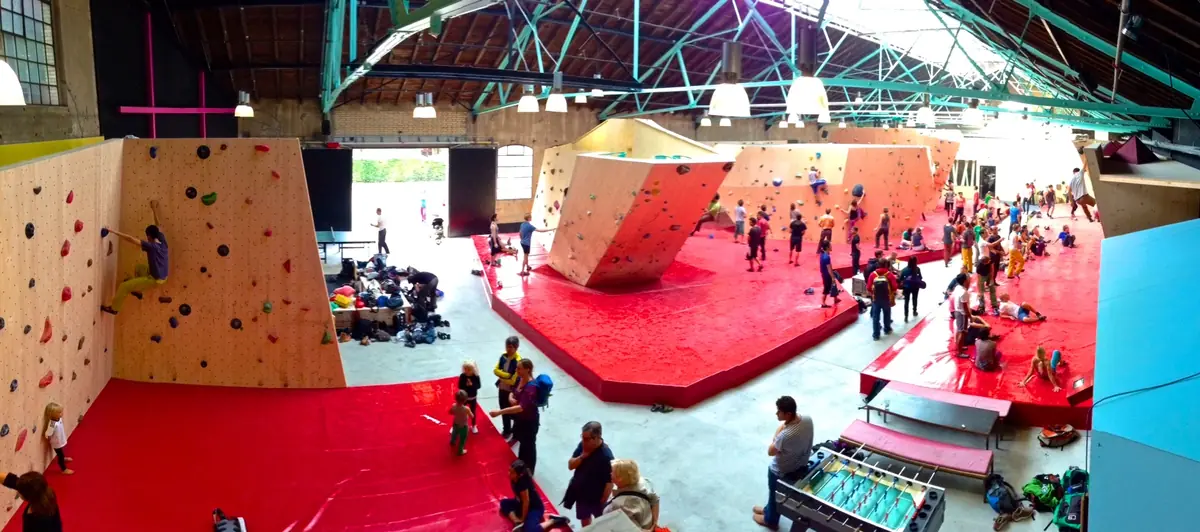 The Flüela hall in September 2013, soon after it opened.